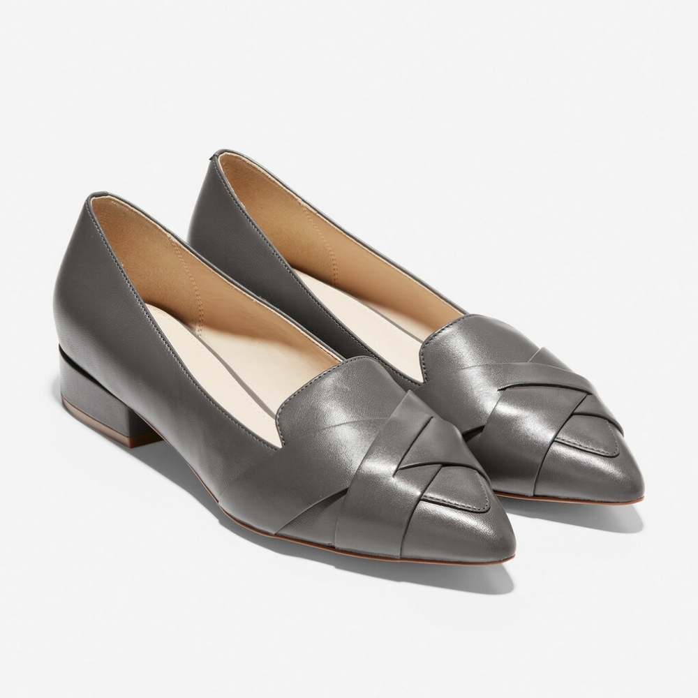 Cole Haan Camila Skimmer Flats Stormcloud Size 7
